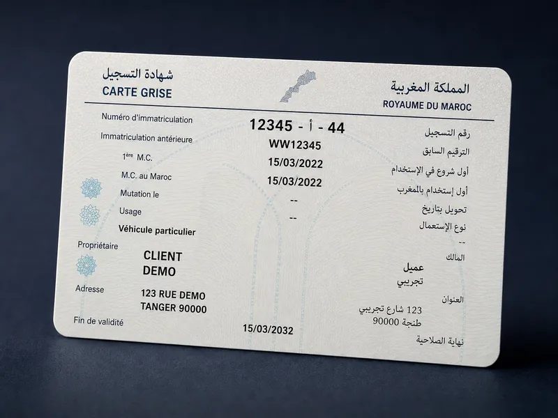 Carte Grise